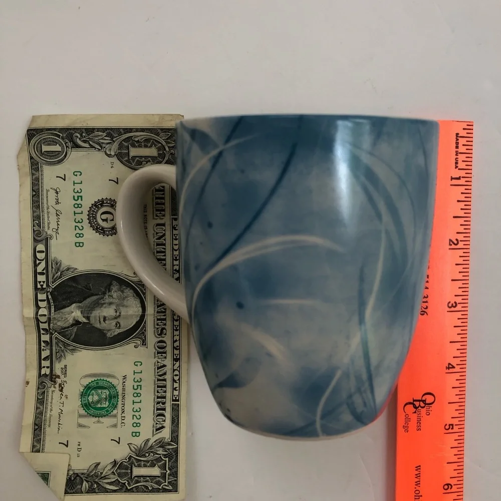 Grandpa Blue & White Large‎ Mug NWT